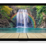 regenboog hypnobirthing ontspanning waterval mp3