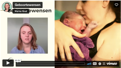 online les geboortewensen en geboorteplan